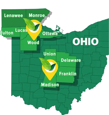Ohio map